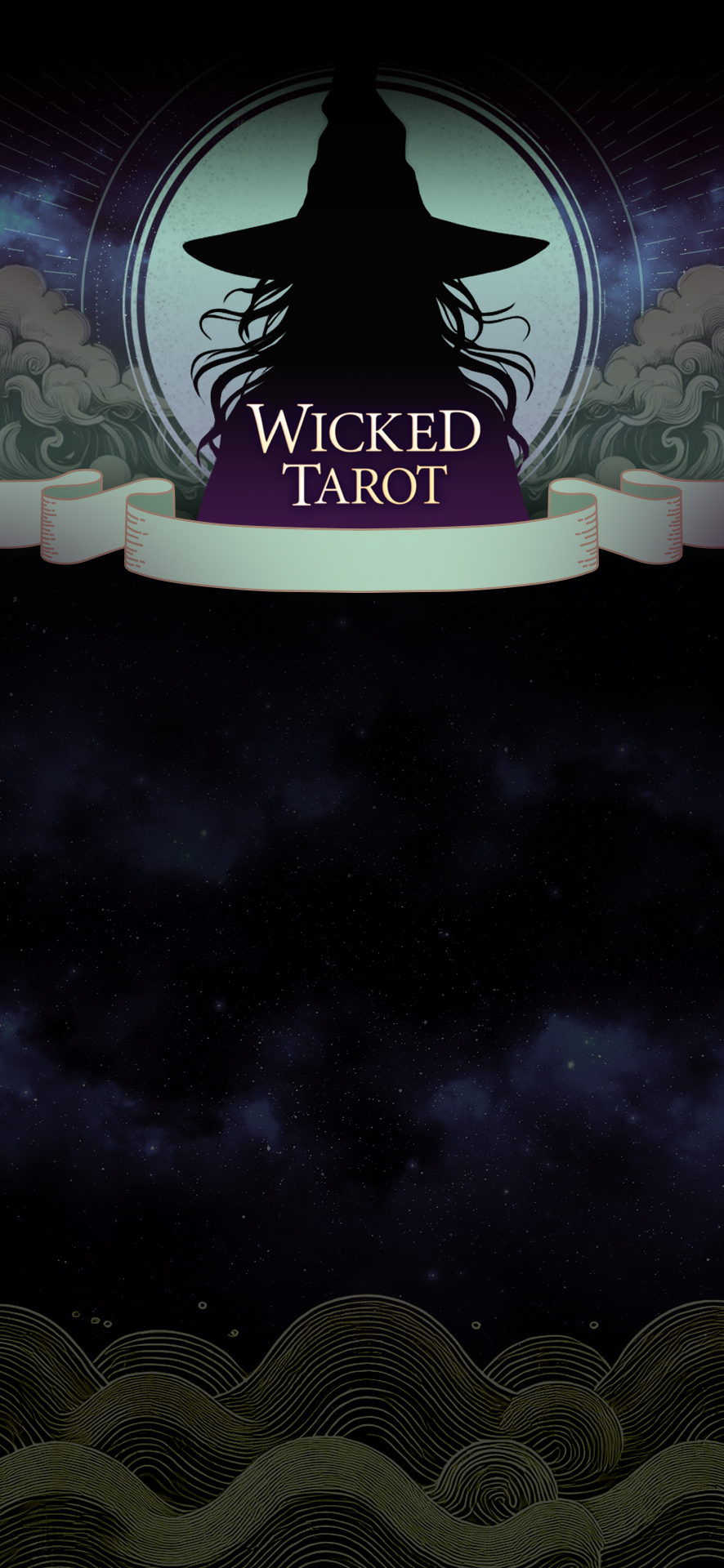 Tarot App Main Screen